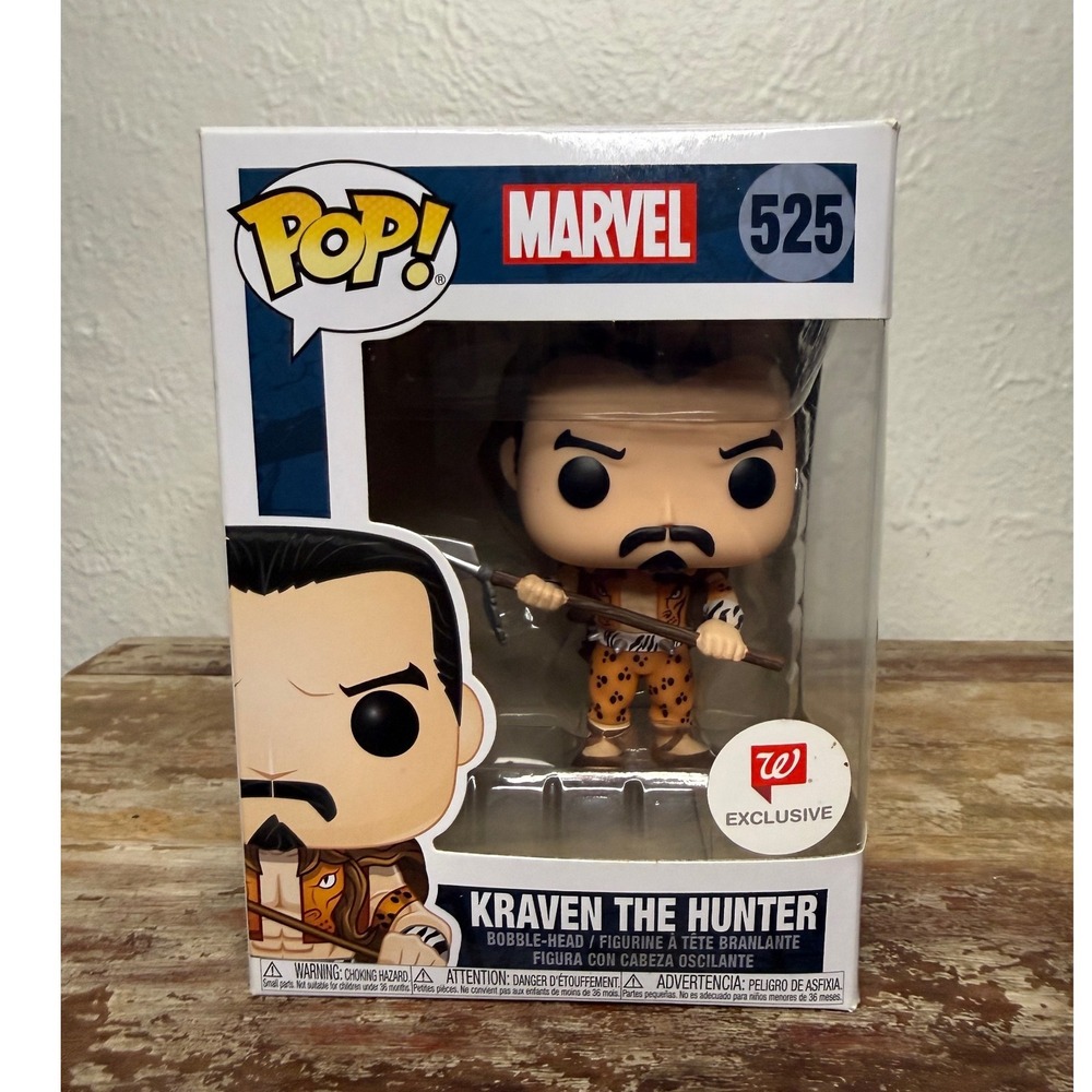 Funko Pop! Marvel Kraven the Hunter Vinyl‎ Figure #525 Walgreens Exclusive